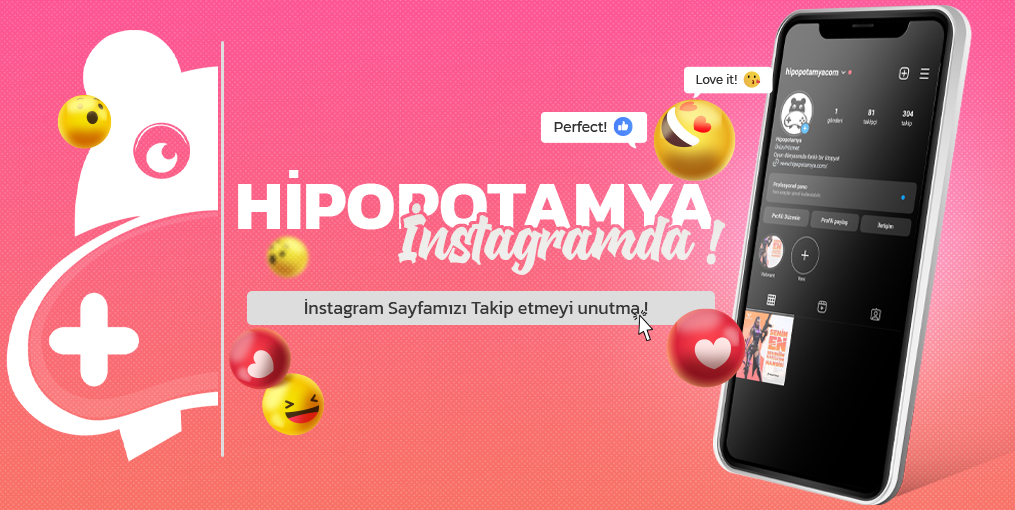 Hipopotamya Artık İnstagramda !